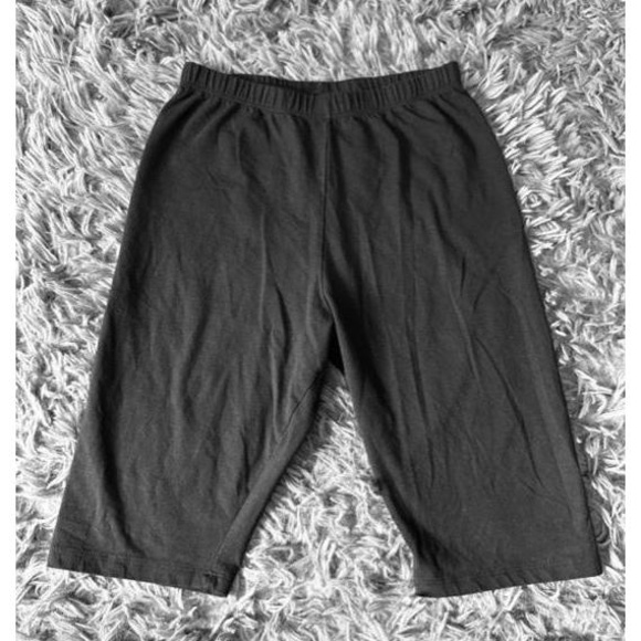 H&M Cropped Pants Youth Girls US 20 Elastic Waist Cotton Stretch - Picture 1 of 4